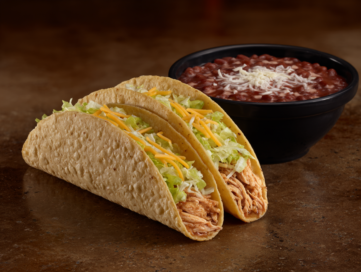 Double Chicken Taco Protein Combo