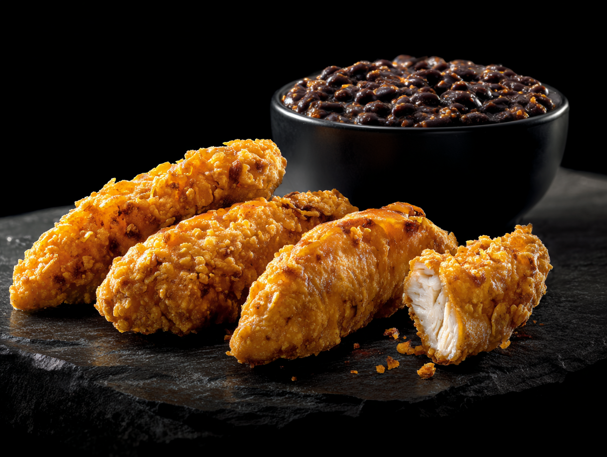 Crispy Chicken & Beans Power-Up